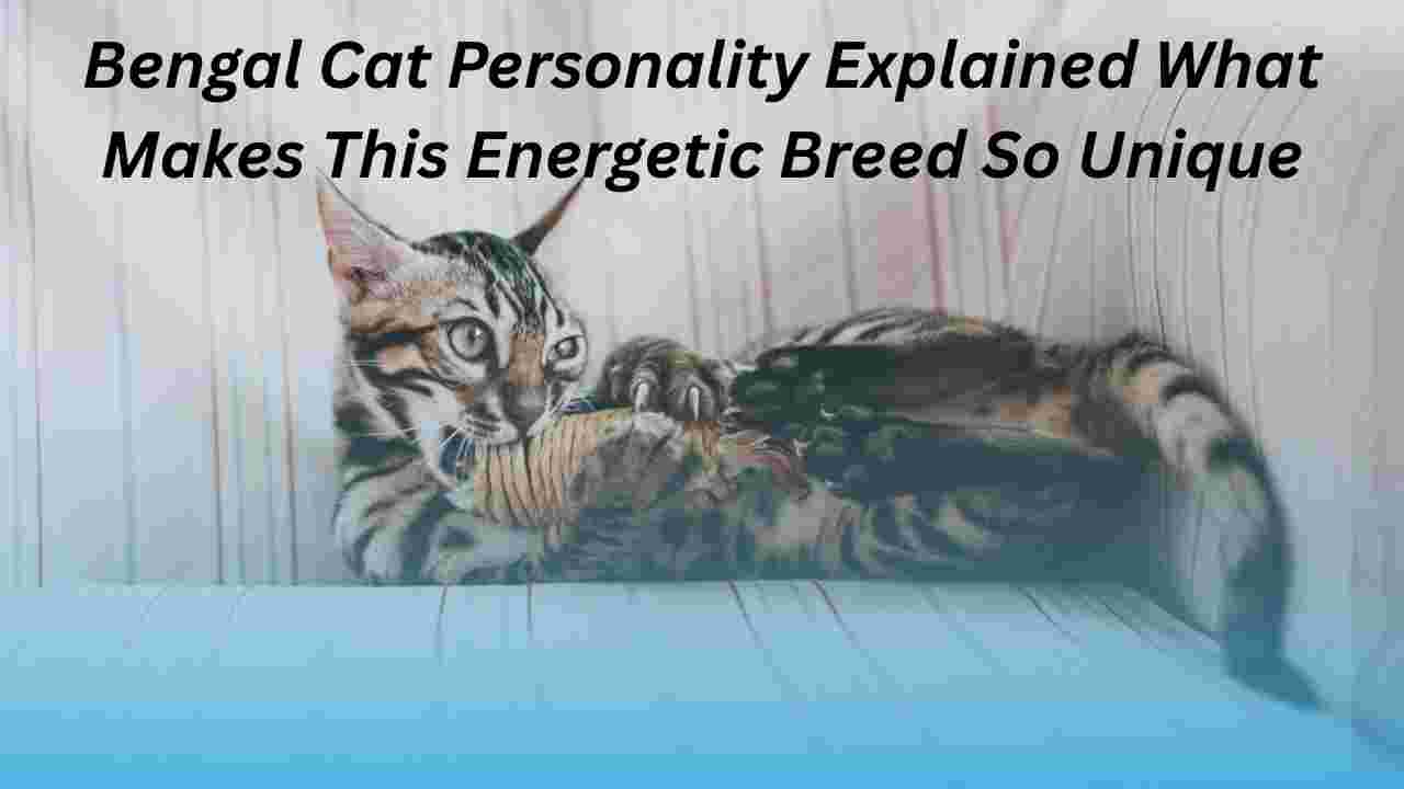 Bengal Cat Personality Explained: What Makes This Energetic Breed So Unique?